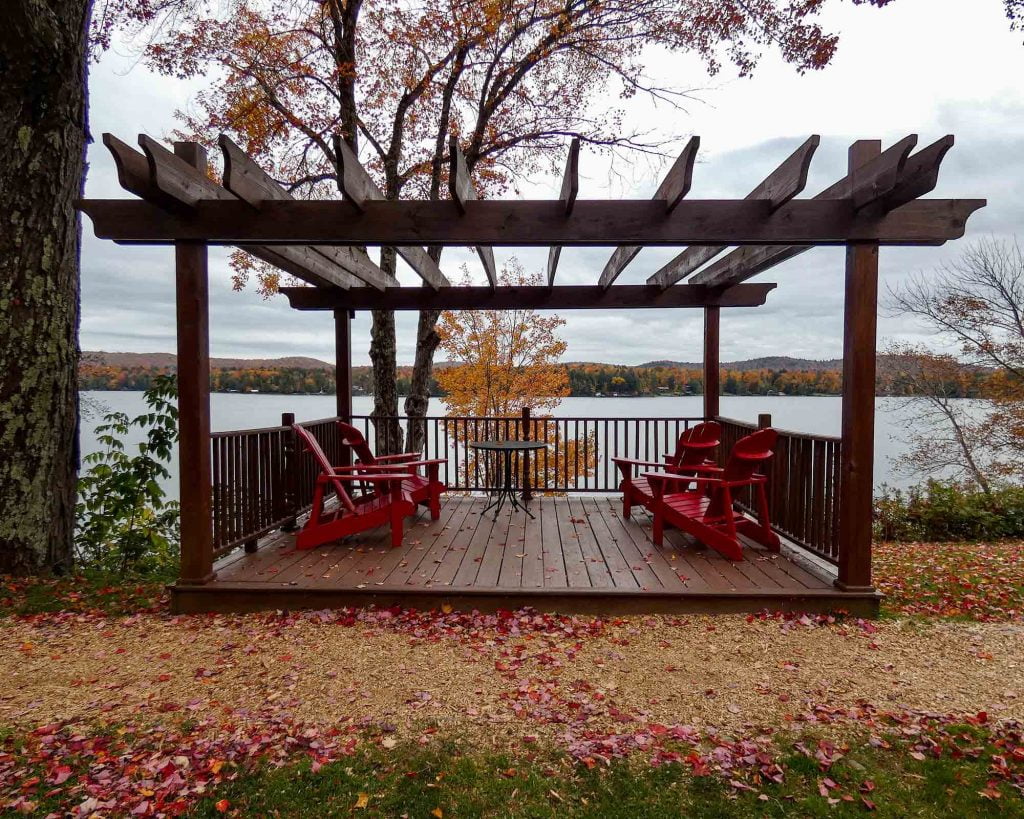 pergolas outdoor lake